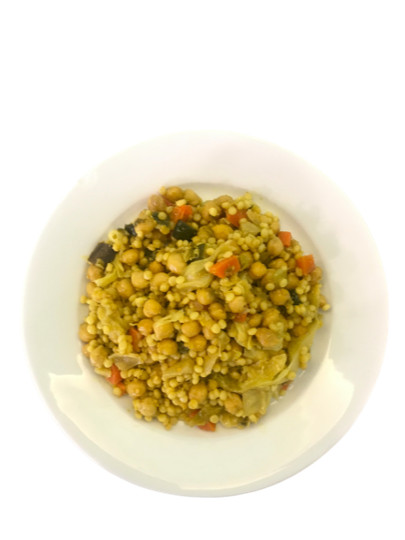 Couscous com grão