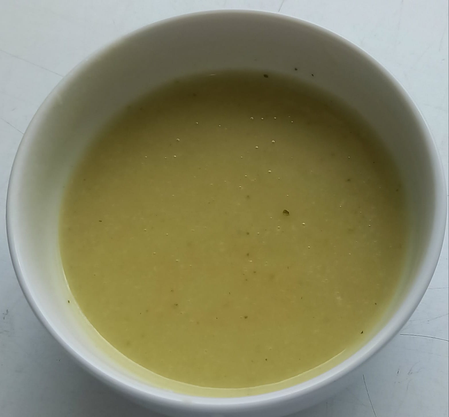 Creme de alho francês