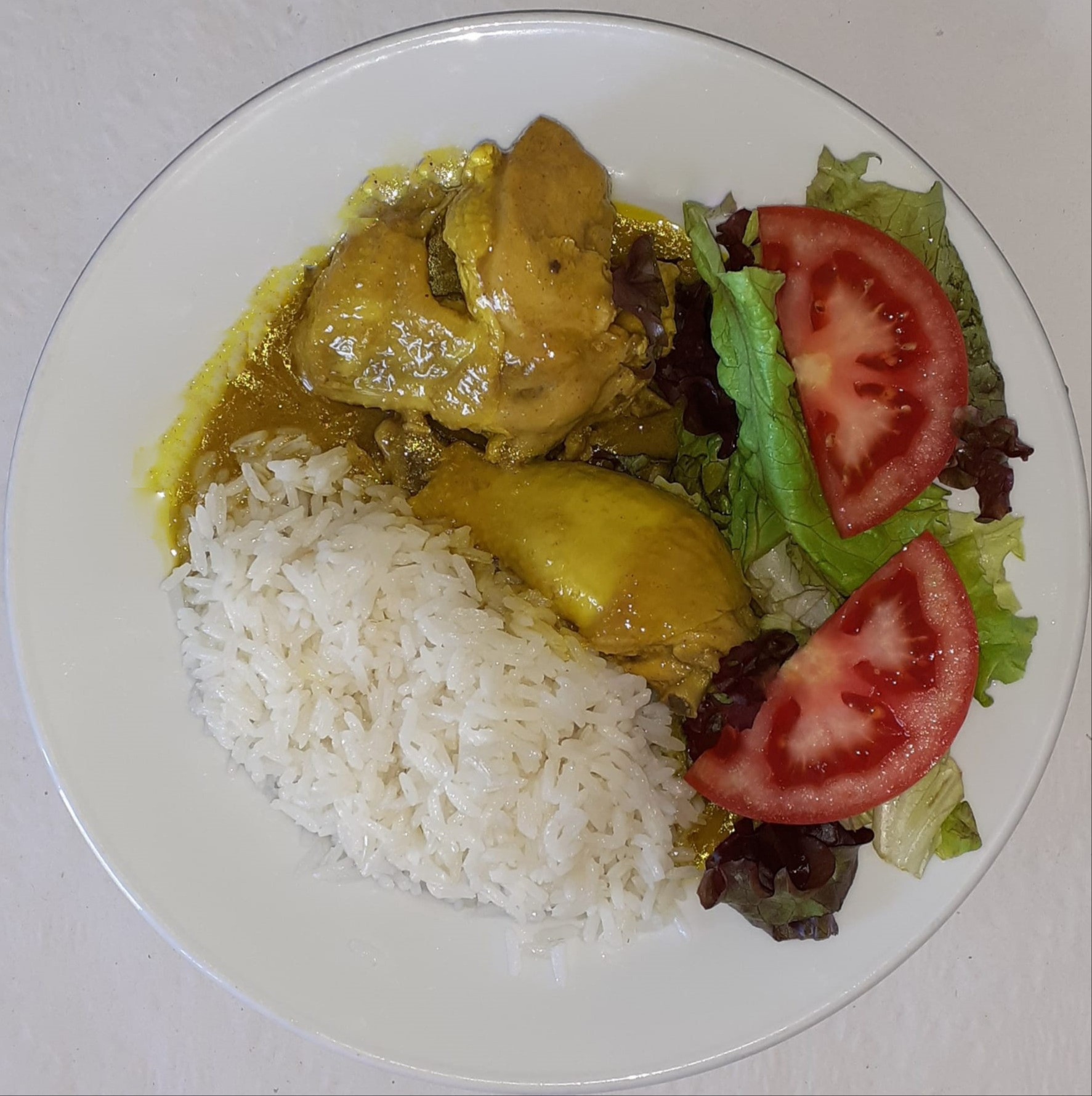 Caril de frango